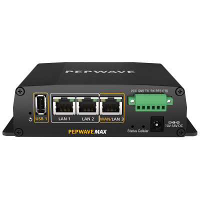 Peplink MAX-BR1-ENT Enterprise Grade Router, LTE Advanced Pro, CAT 12 modem